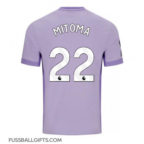 Brighton Kaoru Mitoma #22 Fußballbekleidung Auswärtstrikot 2025-26 Kurzarm